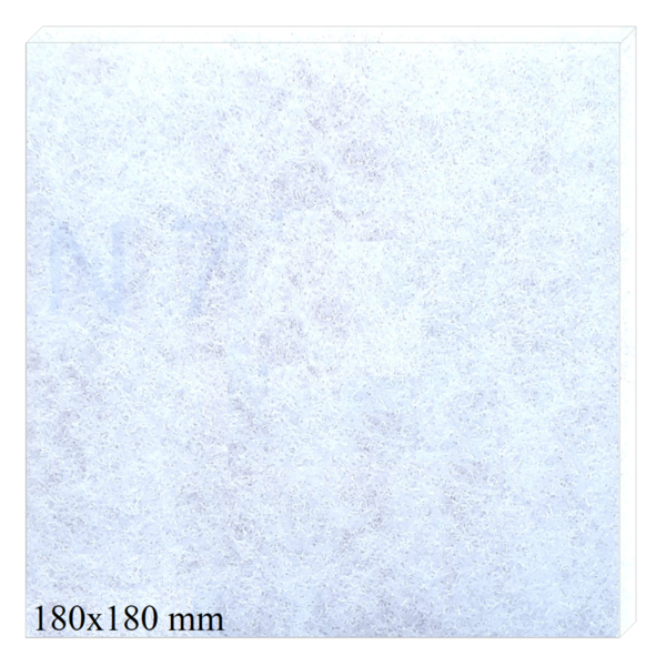 50 Ersatzfilter für Lunos Lüfter Saphir - 180x180 mm - ISO Coarse 45%/G2