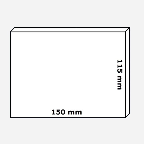 20 Ersatzfilter für Limodor Lüfter WA (alte Ausführung) - 150x115 mm - ISO Coarse 50%/G3