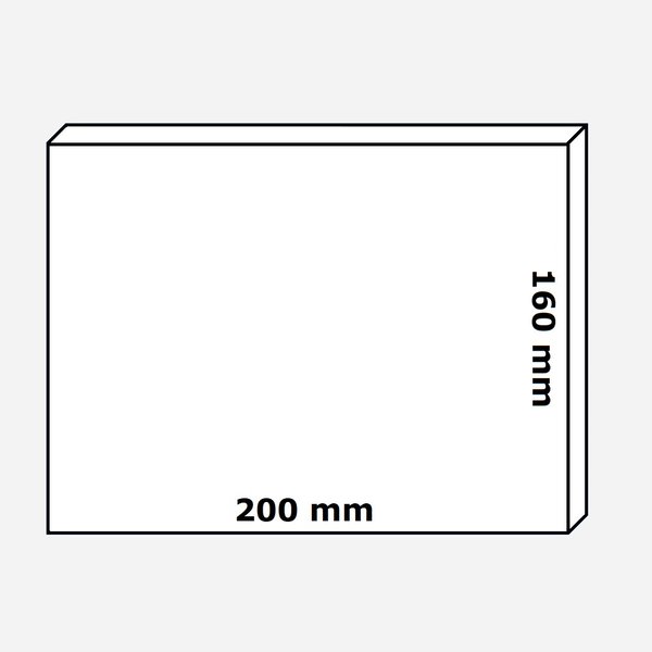 20 Ersatzfilter für Meltem Lüfter Vario ClassicLine - 200x160 mm - ISO Coarse 45%/G2